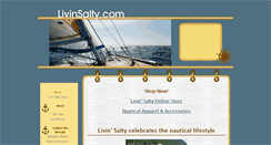 Desktop Screenshot of livinsalty.com